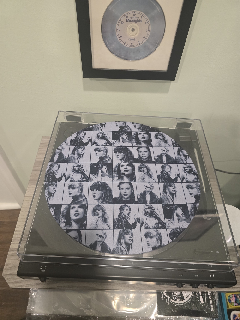 Taylor Swift | The Eras Tour Collage Turntable Slipmat